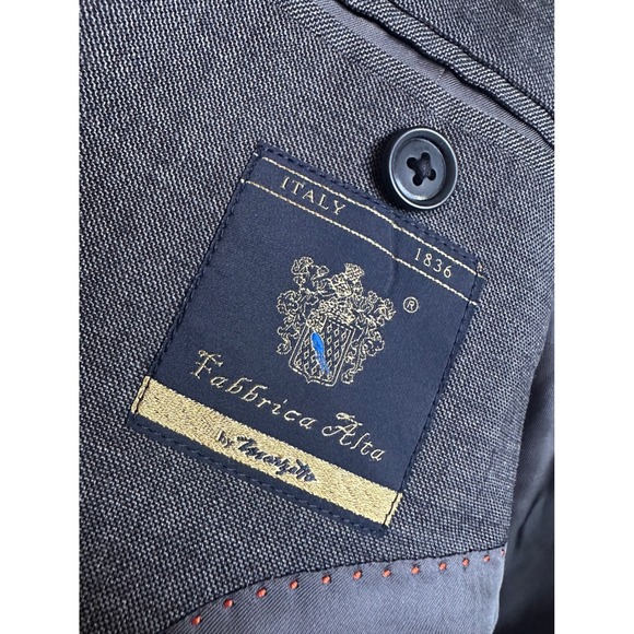 Jack Spade Warren Street New York Gray Wool Blend Blazer Jacket Men's Size 46 - Picture 8 of 10